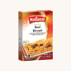 07 National Beef Biryani 12x90g